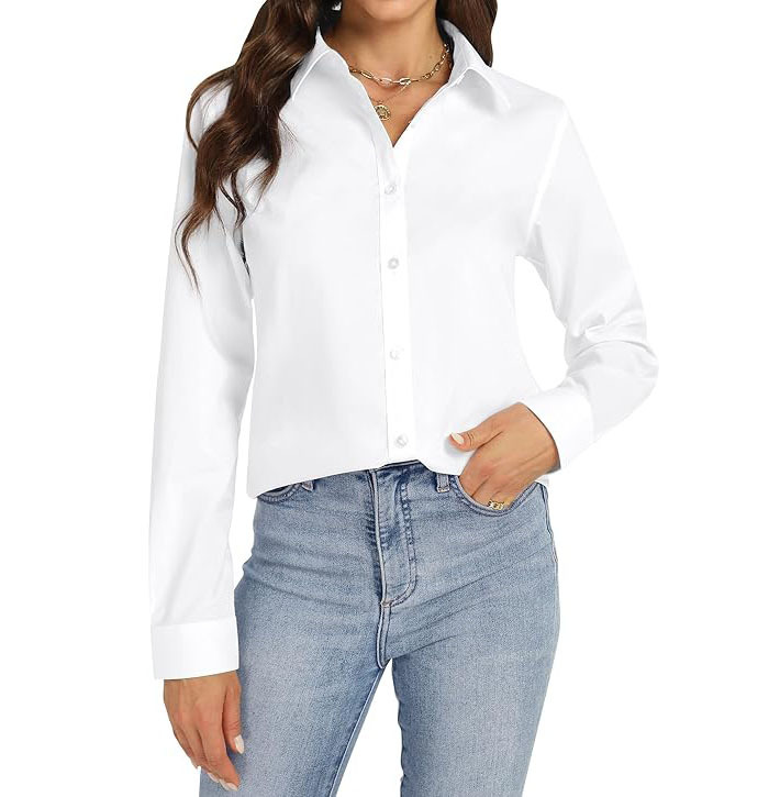 Blouses et chemises | La chemise col Claudine broderie ajourée Collection Retour aux sources Blouses et chemises Blouses et chemises