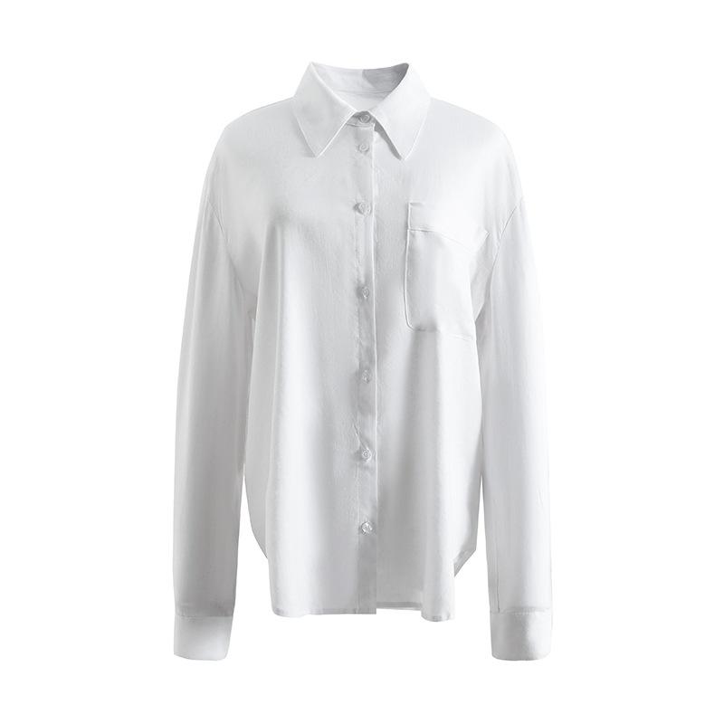 Blouses et chemises | La chemise jersey souple manches longues Blouses et chemises Blouses et chemises