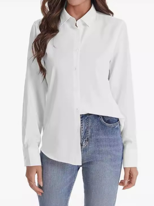 Blouses et chemises | La chemise satinée manches bouffantes Blouses et chemises Blouses et chemises