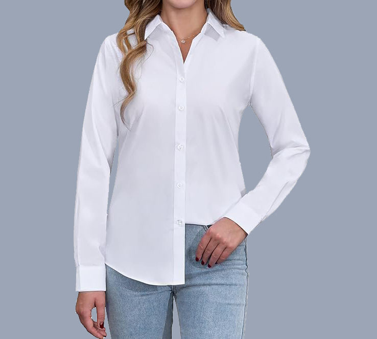 Blouses et chemises | La chemise soyeuse boutons dissimulés Blouses et chemises Blouses et chemises