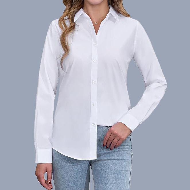 Blouses et chemises | La chemise soyeuse boutons dissimulés Blouses et chemises Blouses et chemises