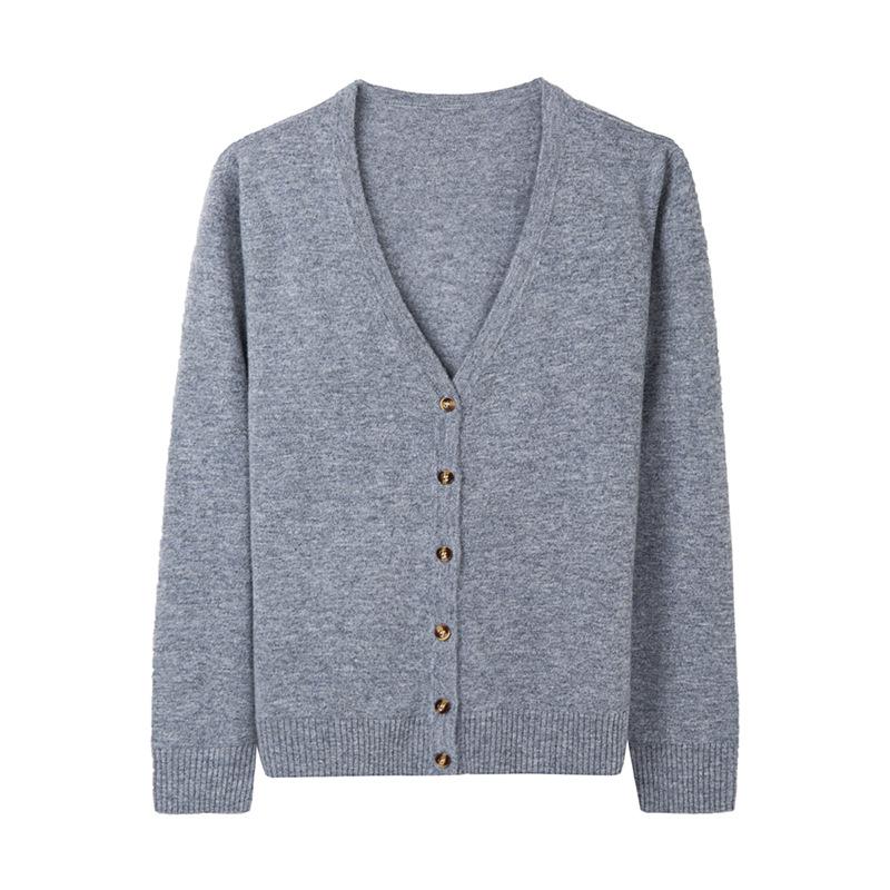 Chandails | Le cardigan col V boutons dorés Chandails Chandails