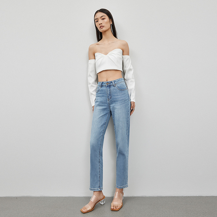 Jeans | Le jean Ribcage droit à la cheville Jeans Femme