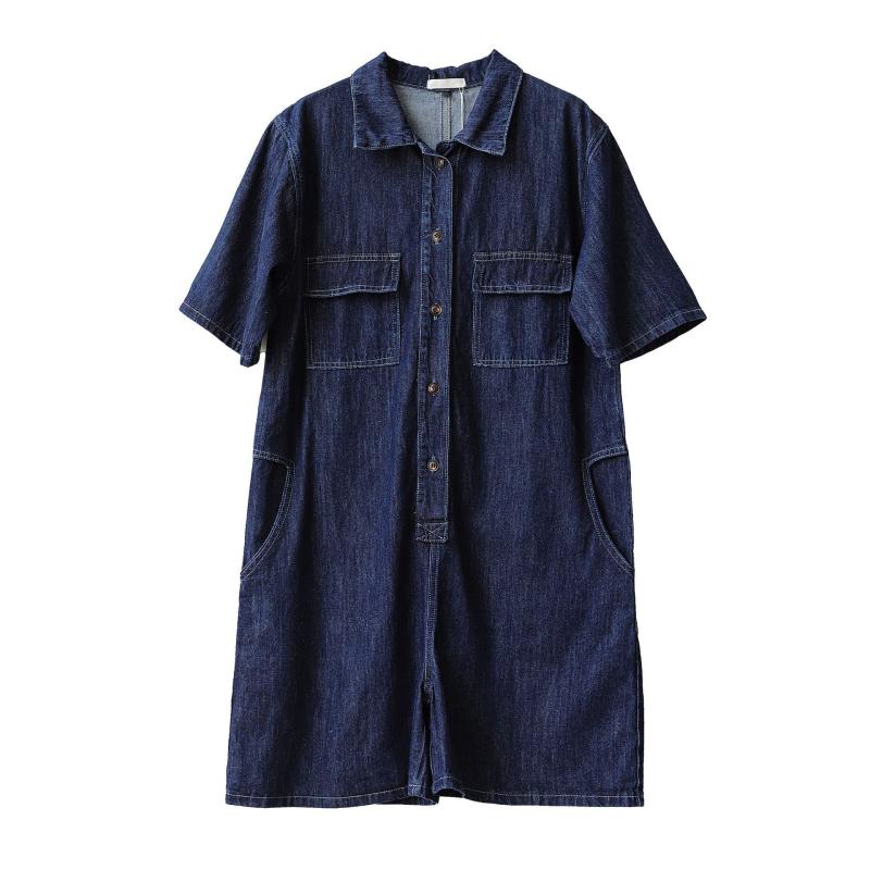 Robes | La robe chemise denim coton biologique Robes Femme