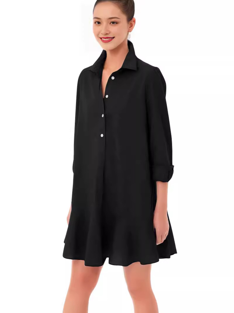 Robes | La robe chemise tombé lourd Robes Femme