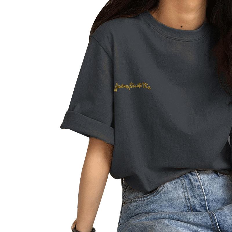 T-shirts | Le t-shirt broderie ludique coton bio T-shirts Femme