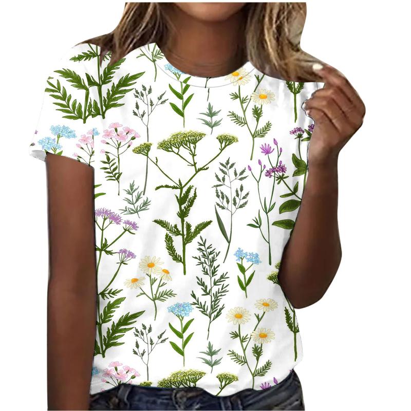 T-shirts | Le t-shirt ultrafluide à motif T-shirts Femme